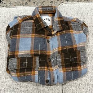 ZARA Men’s Plaid Shirt - Long Sleeve - Like NEW